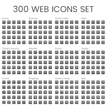 Vector set of website icons | Free stock vector - 248792