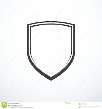 Vector shield icon stock vector. Illustration of protection - 98721743
