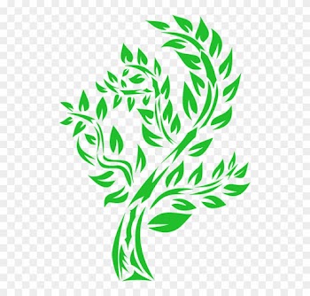 Vector, Tree, Foliage, Green, Nature, Graphics - Dedaunan Vector
