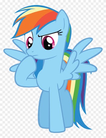 Vectoring Timelapse Sad Rainbow Dash On Cloud Youtube - Mlp Rainbow Dash Shy
