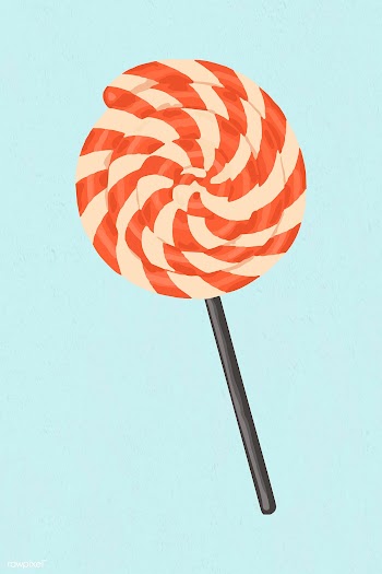 Vectorized hand drawn sweet lollipop sticker design resource | Free  vector - 2361251