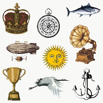 Vectorized object design element set | Free  transparent png - 2365043