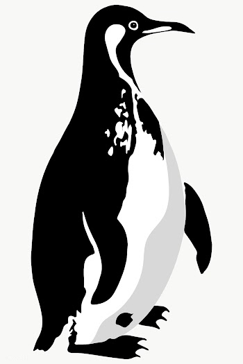 Vectorized penguin sticker overlay design element  | Free  transparent png - 2361575