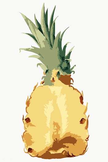 Vectorized pineapple sticker design element | Free  transparent png - 2361577