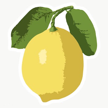 Vectorized yellow lemon sticker overlay with white border design eleme.. | Free  transparent png - 2361506