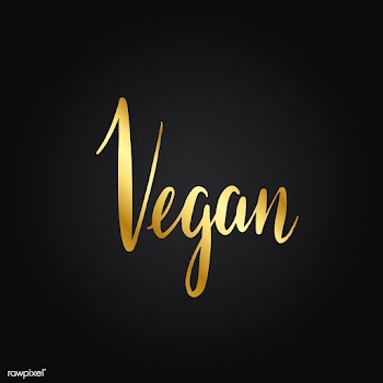 Vegan handwritten typography style vector | Free stock vector - 517959