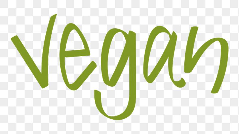 Vegan png word sticker typography, | Free PNG - rawpixel