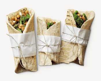Vegan wraps, Mexican food isolated | Free PSD - rawpixel