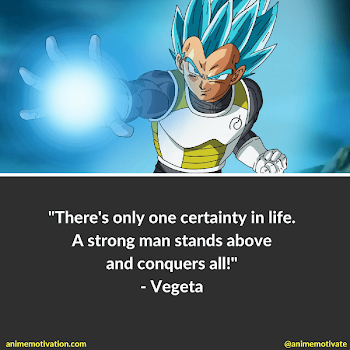 Vegeta's Quotes in Dragon Ball Super | Inspirational Quotes ...