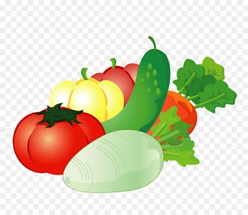 Vegetable Auglis Cartoon - Cartoon Vector fruits and vegetables 