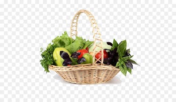 Vegetable Basket Vegetarianism Food Eating - Small bamboo basket vegetables 