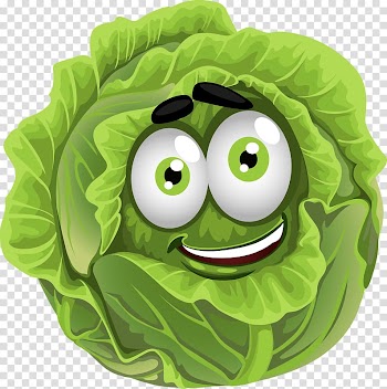 Vegetable Cartoon Fruit , Cartoon cabbage transparent background PNG clipart