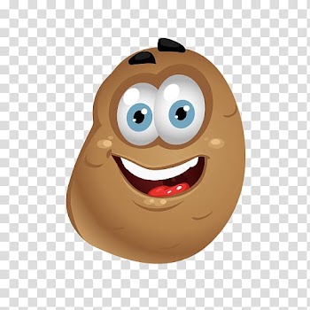 Vegetable Cartoon Fruit , cartoon potato food material transparent background PNG clipart