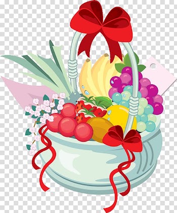 Vegetable Floral design Basket of Fruit, vegetable transparent background PNG clipart