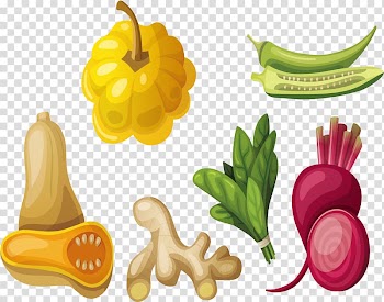 Vegetable Food Pumpkin Illustration, Vegetable Daquan transparent background PNG clipart
