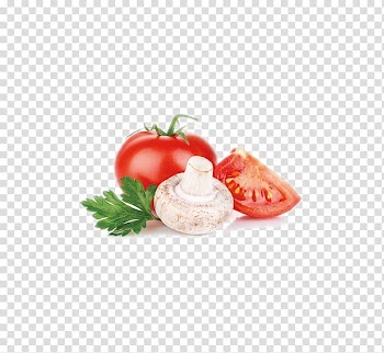 Vegetable Fruit Tomato Fruchtgemxfcse, Tomatoes, mushrooms transparent background PNG clipart