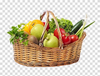 Vegetable Fruits et légumes Basket, Panier transparent background PNG clipart