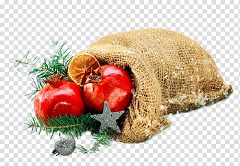 Vegetable Gunny sack Fruit Hessian fabric Bag, A sack of vegetables and fruit transparent background PNG clipart