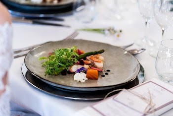 Vegetable Salad on Ceramic Plate