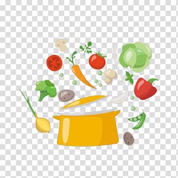 Vegetable Sauce Condiment, Vegetable sauce pot transparent background PNG clipart