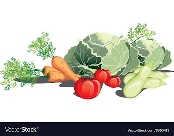Vegetable vector image