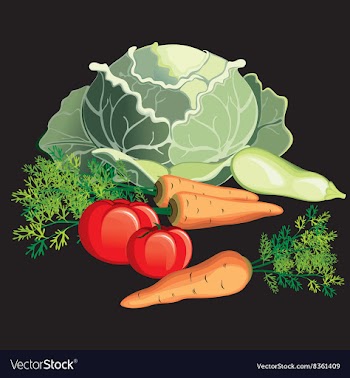 Vegetable vector image