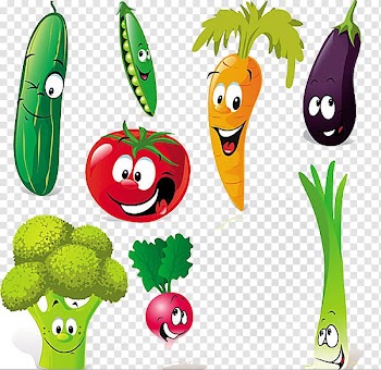 Vegetable , Vegetable Cartoon , Vegetable cartoon transparent background PNG clipart
