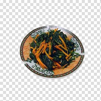 Vegetable Vegetarian cuisine Lo mein Potato leaf Recipe, Carrots fried potato leaves transparent background PNG clipart