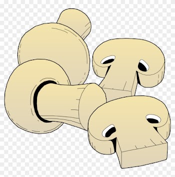 Vegetables 07 Clipart, Vector Clip Art Online, Royalty - Mushroom Food Clipart