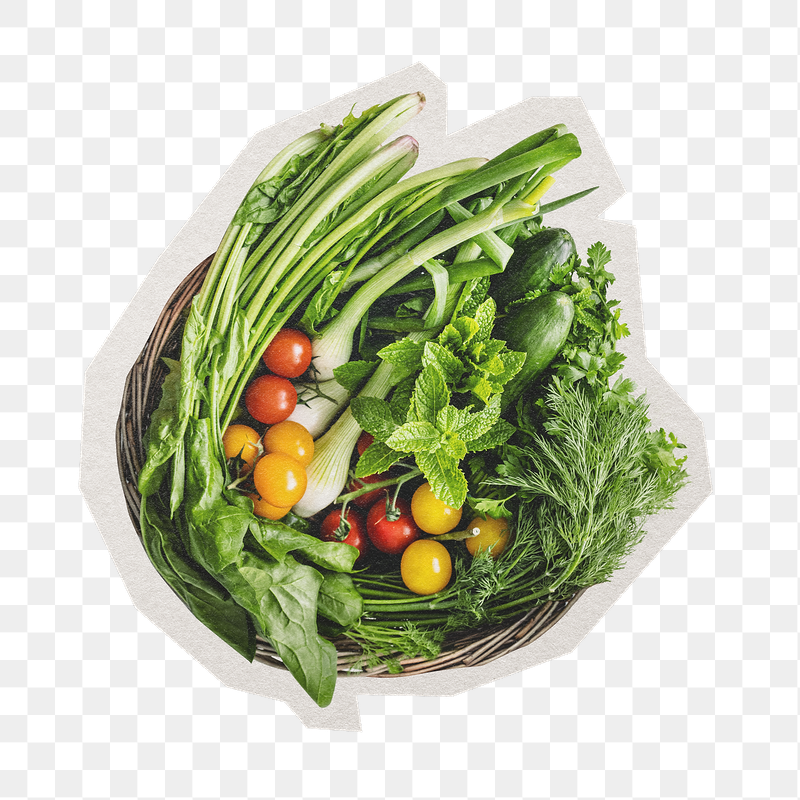 Vegetables basket png  sticker, | Free PNG - rawpixel
