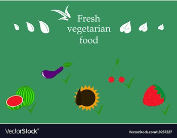 Vegetables top view frame farmers market menu vector image
