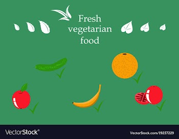 Vegetables top view frame farmers market menu vector image