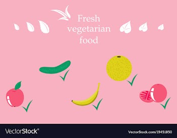 Vegetables top view frame farmers market menu vector image