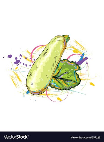 Vegetables with grunge vector image