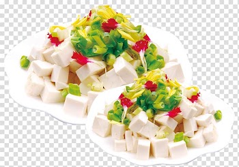 Vegetarian cuisine Shallot Japchae Allium fistulosum, Shallot mix tofu vegetable transparent background PNG clipart