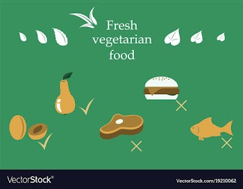 Vegetarian menu for cafe and restaurants vegan vector image