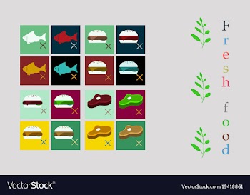 Vegetarian menu for cafe and restaurants vegan vector image