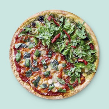 Vegetarian pizza sticker, food photography | Free PSD - rawpixel