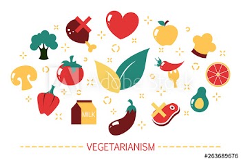 Vegetarianism concept