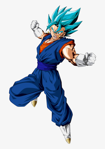 Vegito Super Saiyan Blue By Frost Z-dbtix5j - Vegito Blue Png ...
