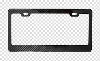 Vehicle License Plates Carbon fibers Chevrolet Corvette Z06 Bicycle Frames, license plate transparent background PNG clipart