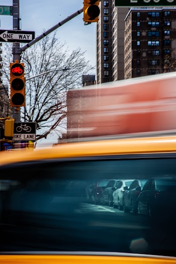 Vehicle Near Traffic Light