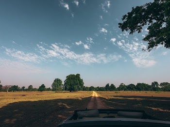 Vehicle on Dirt Road