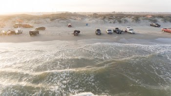 Vehicles on Beach