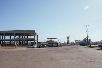 Vehicles on Paved Road