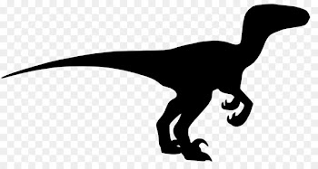Velociraptor Image Silhouette Dinosaur Clip art -  