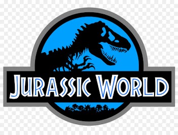 Velociraptor Tyrannosaurus Jurassic Park Logo - jurassic park 