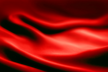 Velvety Red Silk Fabric Abstract