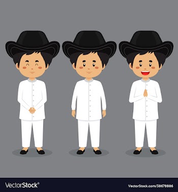 venezuela character with various expression