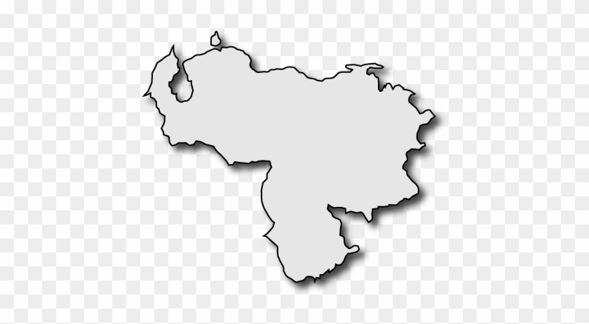 Venezuela Clip Art - Mapa De Venezuela Vector